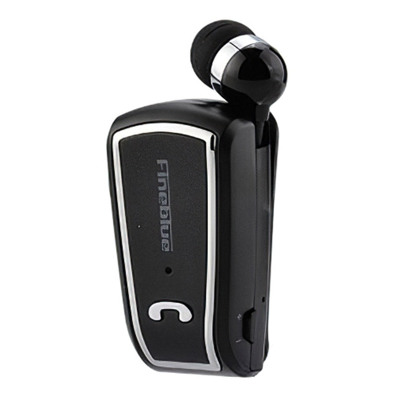 FINEBLUE F-V3 Business Lavalier Bluetooth Headset Portable One-key Retraction Collar Clip-on HD Call Music Earphone FINEBLUE F-V3 Business Lavalier Bluetooth Headset Portable One-key Retraction Collar Clip-on HD Call Music Earphone